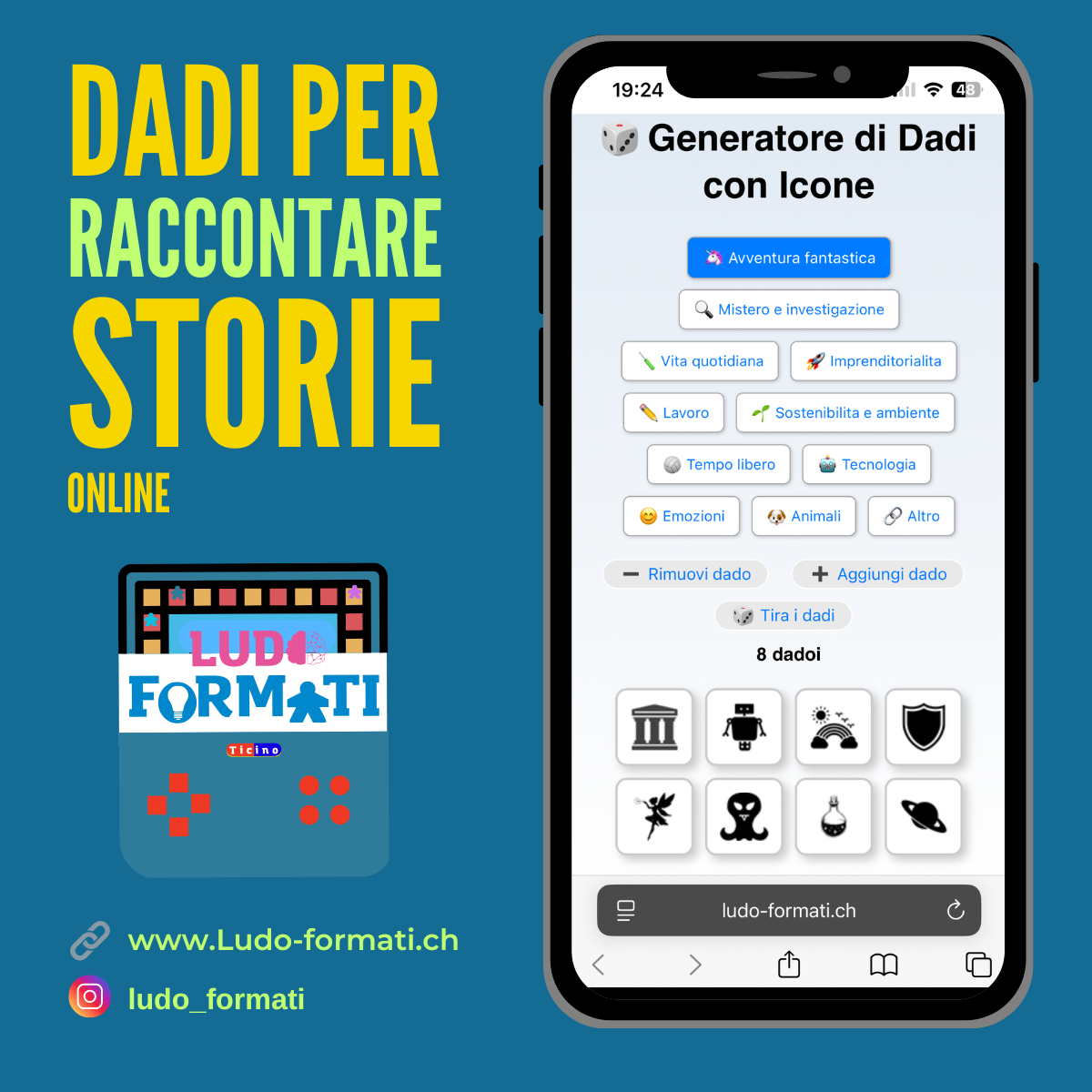 Racconta le tue storie… con i dadi